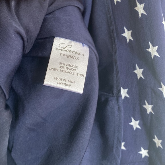 NEW💥Lovers + Friends Star Print Dress - Picture 7 of 7